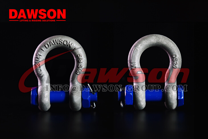 Other Related Products of Dawson Brand Hot Dip Galvanized US Type Bow Shackle with Screw Pin, S6 High Strength Screw Pin Anchor Shackle - Dawson Group Ltd. - China