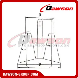 Stainless Steel 316 N-Pool Boat Anchor / SS 316 Marine Ship Anchor