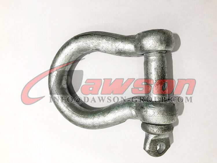 European Type Commercial Galv. Dee Shackle - Dawson Group Ltd. - Manufacturer, Factory, China