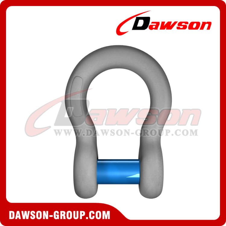 US Type Forged Trawling Bow Shackle with Sunken Pin, S6 Anchor Shackle Square Sunken Hole Pin - Dawson Group Ltd. - Manufacturer, Factory, Supplier