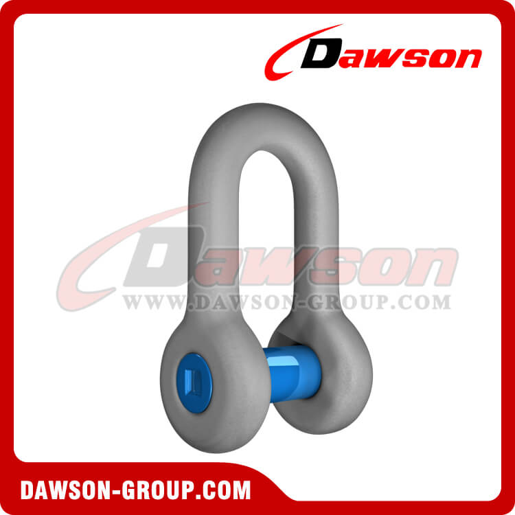 US Type Forged Trawling Dee Shackle with Sunken Pin, S6 Dee Shackle Sunken Head Pin - Dawson Group Ltd. - China Supplier