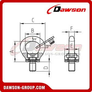 G80 New Design Swivel Hoist Ring