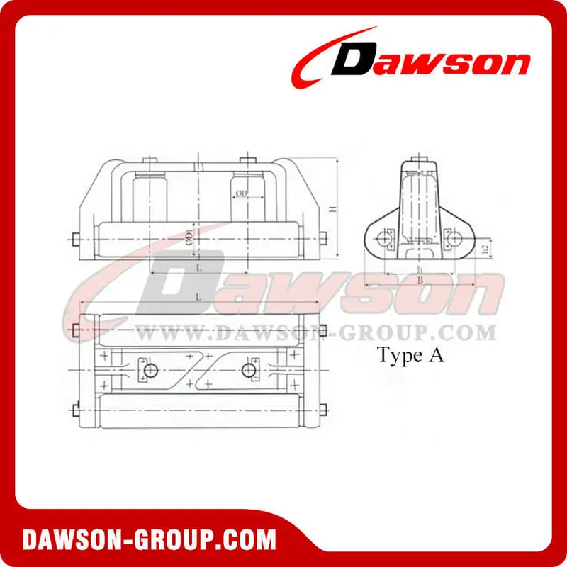 Features of CB3015-83 Engineering Vessel Fairlead
