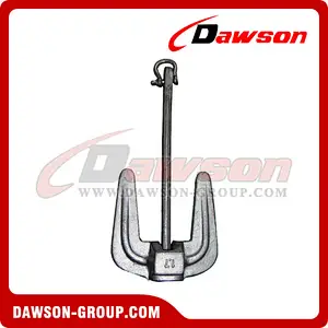 Hot Dip Galvanized Hall Stockless Anchor Type C / H.D.G. Marine Ship Anchor