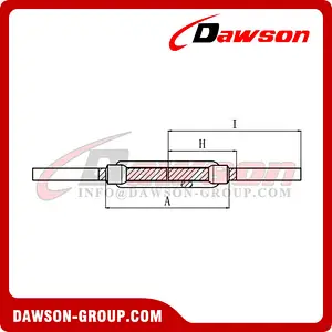 M6 to M56 Zinc Plated Forged Body DIN 1480 Turnbuckles Stub End