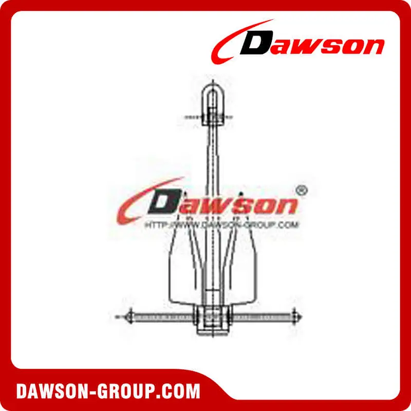 Workboat Anchor, Danforth Type HHP Anchor