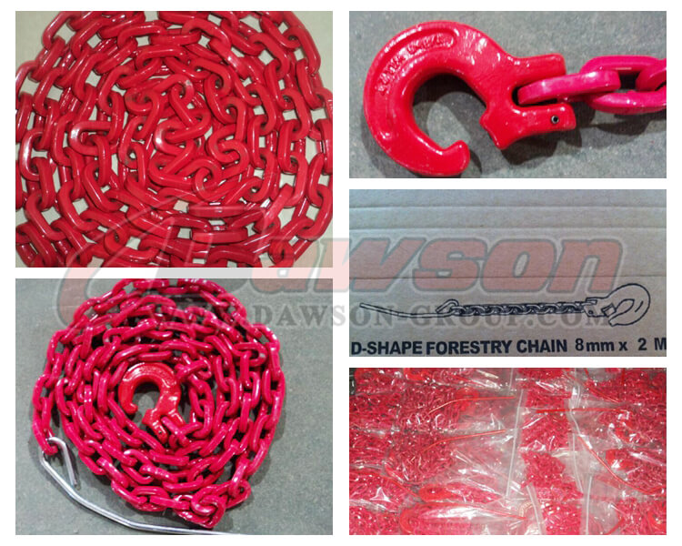 G70 Logging Chain Chokers Grade 70 Chain with Clevis Forest Hook with Pin - Dawson Group Ltd. - China Manufactur, Supplier