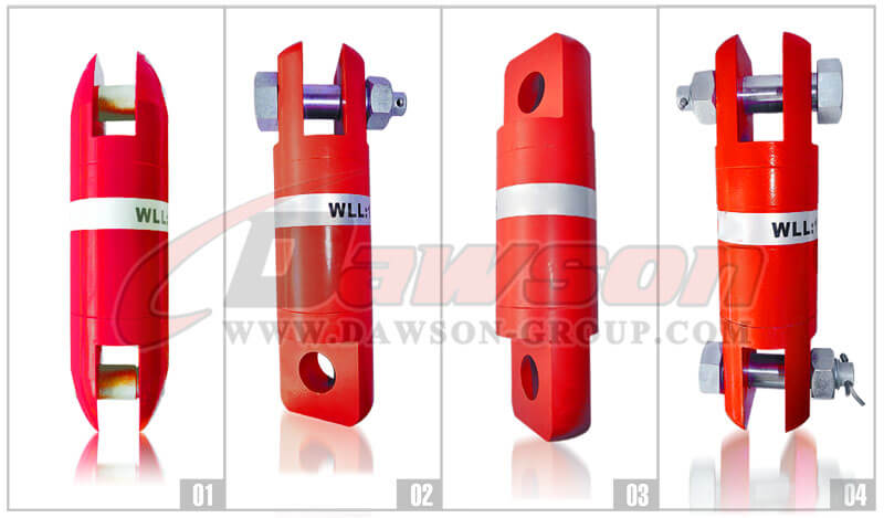 Grade 80 UU Type Angular Contact Bearing Swivels with Jaw and Jaw - Dawson Group Ltd. - Manufacturer, Factory, Supplier