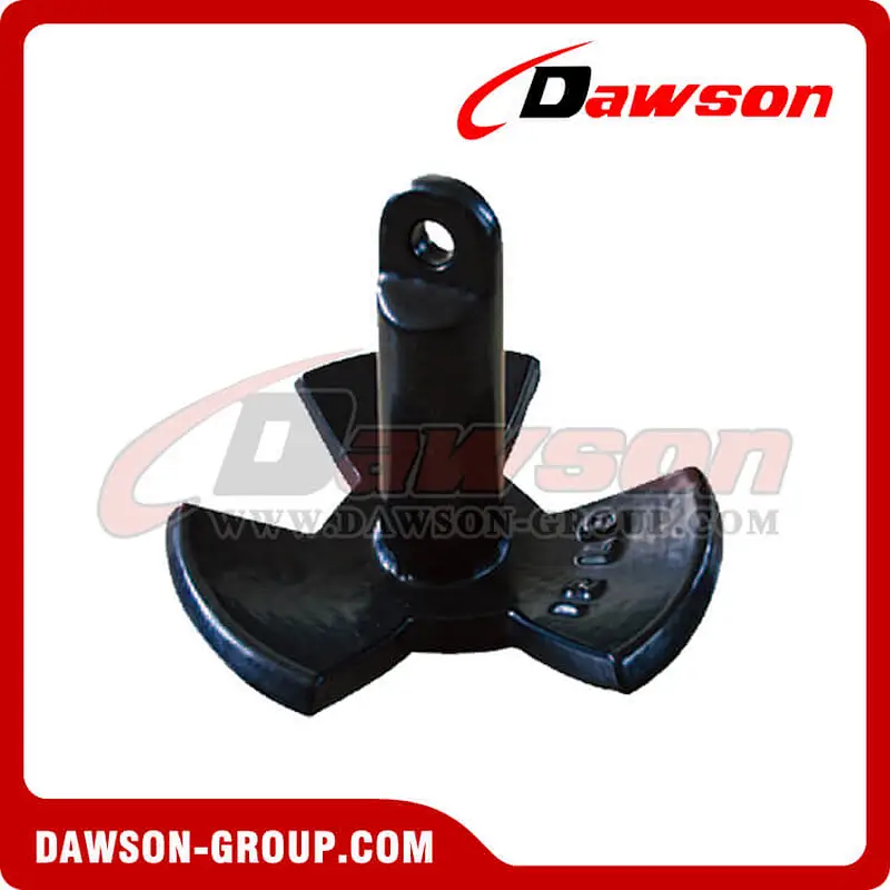 Black Vinyl PE River Anchor