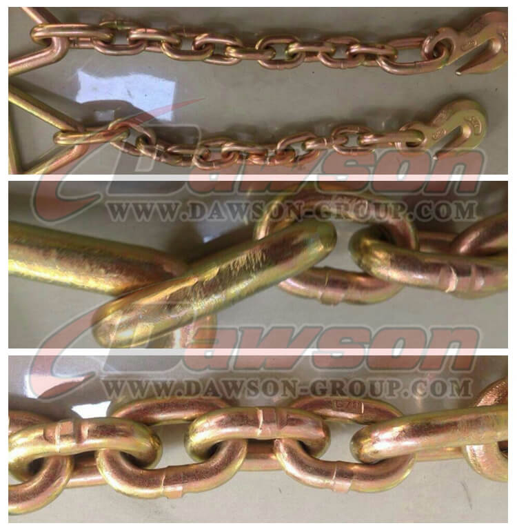 G70 Trailer Safety Chains Assembly with Slip Clevis Hook & Latch on Each End - Dawson Group Ltd. - China Manufacturer, Factory, Supplier