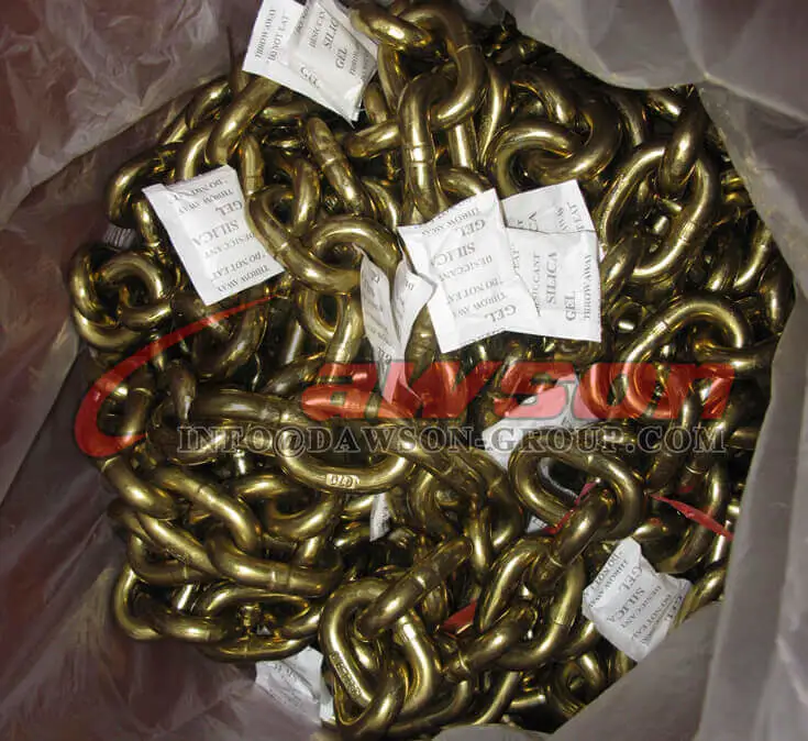 Australian Standard 8mm x 9m Grade 70 Chain Assembly With Cradle Grab Hook Each End - Dawson Group Ltd. - China Factory, Supplier