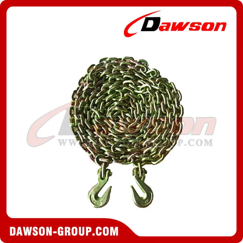 USA Standard Chain Assembly With Clevis Hooks Each End