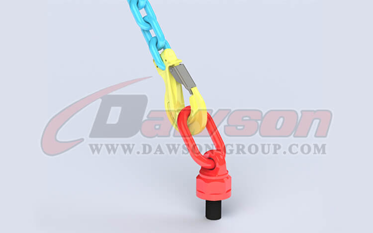 G80 Alloy Steel Swivel Hoist Ring for Lifting, Grade 80 Screw Type Swivel Lifting Point - Dawson Group Ltd. - Factory, Supplier