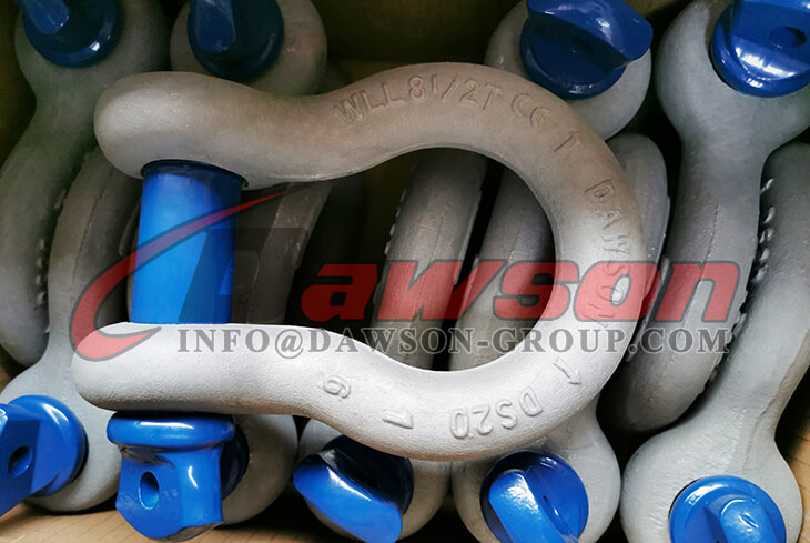 US Type Forged Alloy Screw Pin Anchor Shackle, High Strength S6 Bow Shackle - Dawson Group Ltd. - Supplier