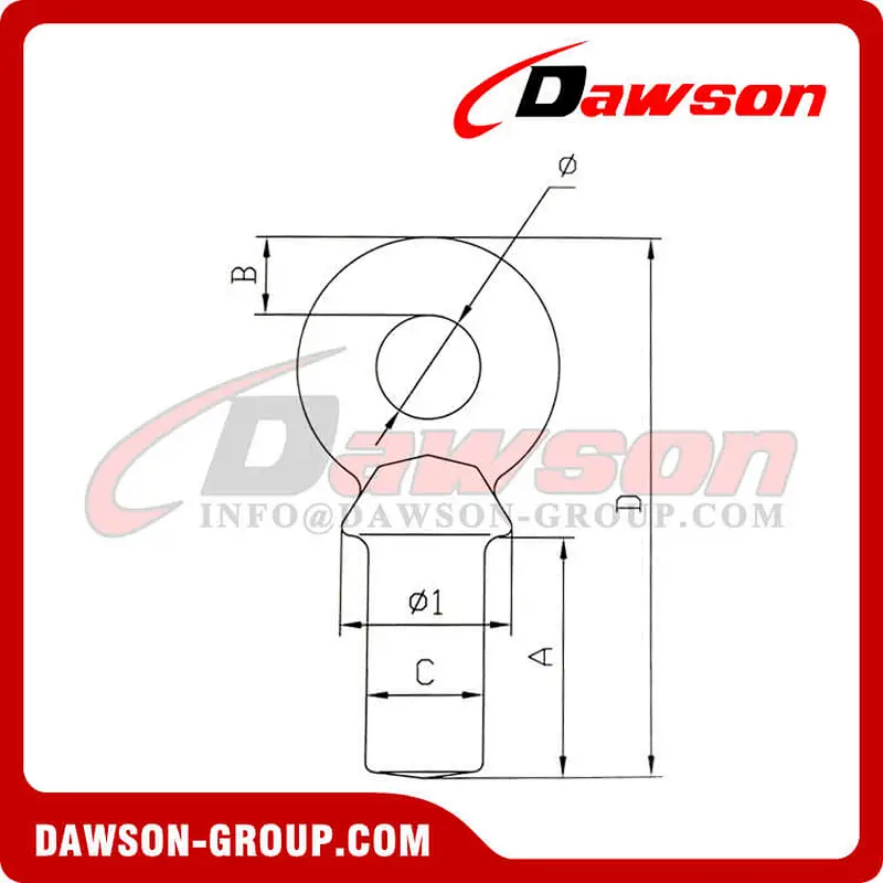 G80 NAV Special Lifting Eye Bolt