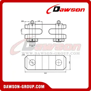 H-Type Link for Ship Anchor Chain