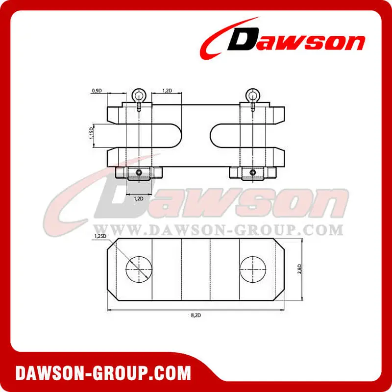 H-Type Link for Ship Anchor Chain