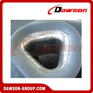 Triangle mooring chock