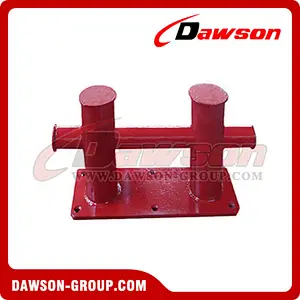Double cross bollard