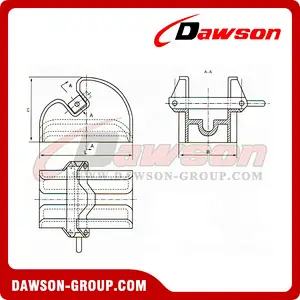 CB 286-84 Bar Type Chain Stopper