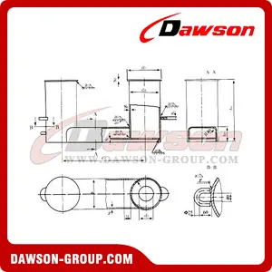 DIN82607 Mooring Bollard