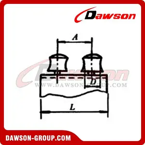 Double Fairlead Roller