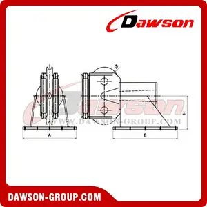 360 Degree Swivel Fairlead