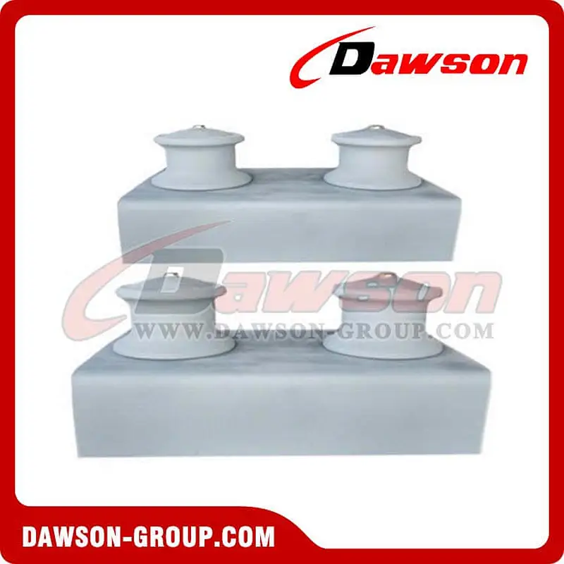 Open type two-roller fairlead