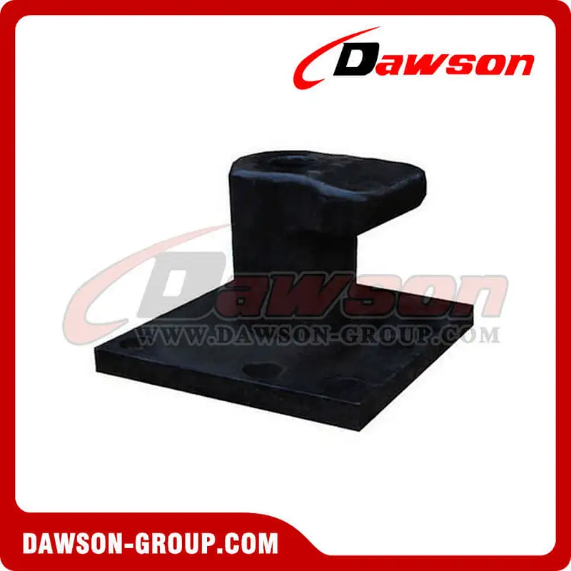 Curved type bollard