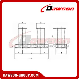 BSMA12 Double Bollard