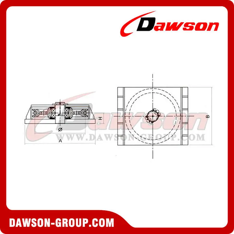 Standard Features of Horizontal Sheave