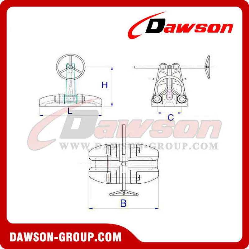 Screw type chain stopper