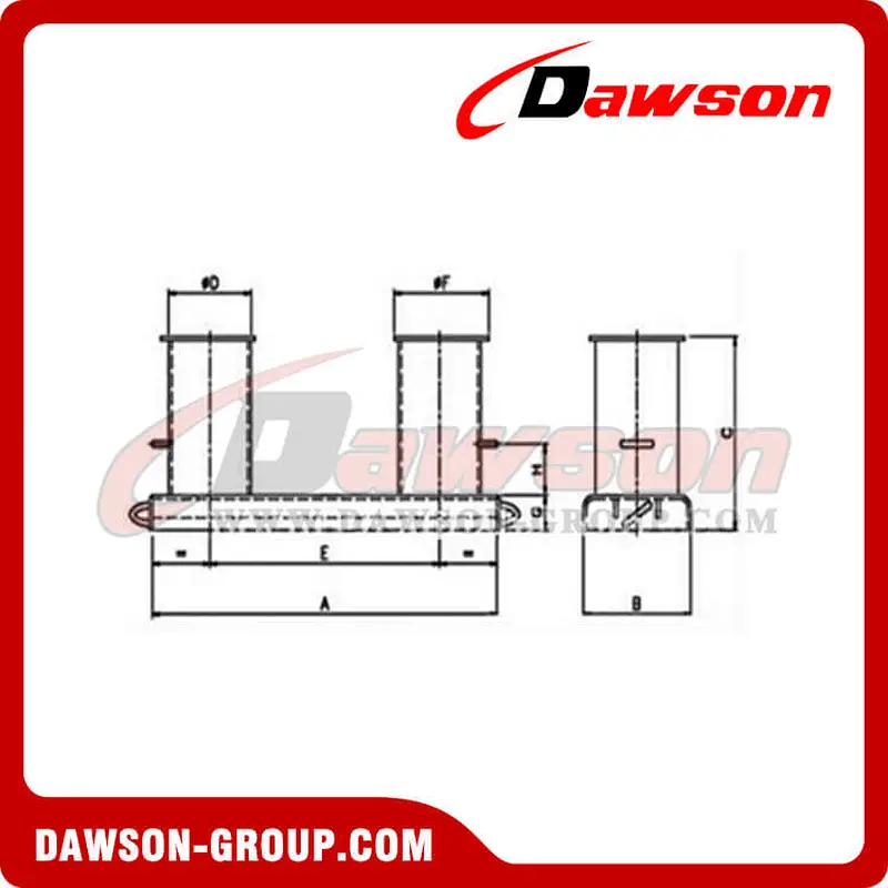 VIS1 Double Bollards