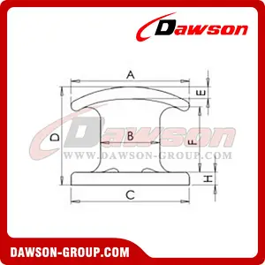J type Dock Bollards