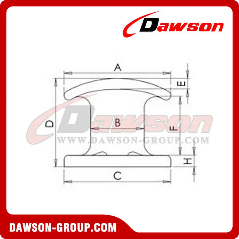 J type Dock Bollards