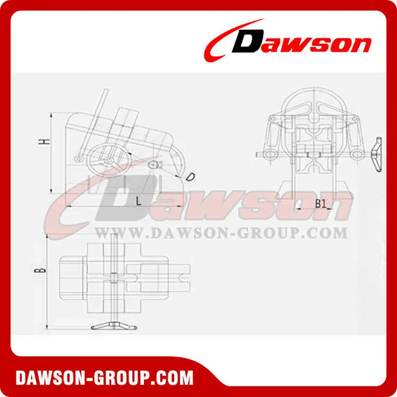 Screw type chain stopper