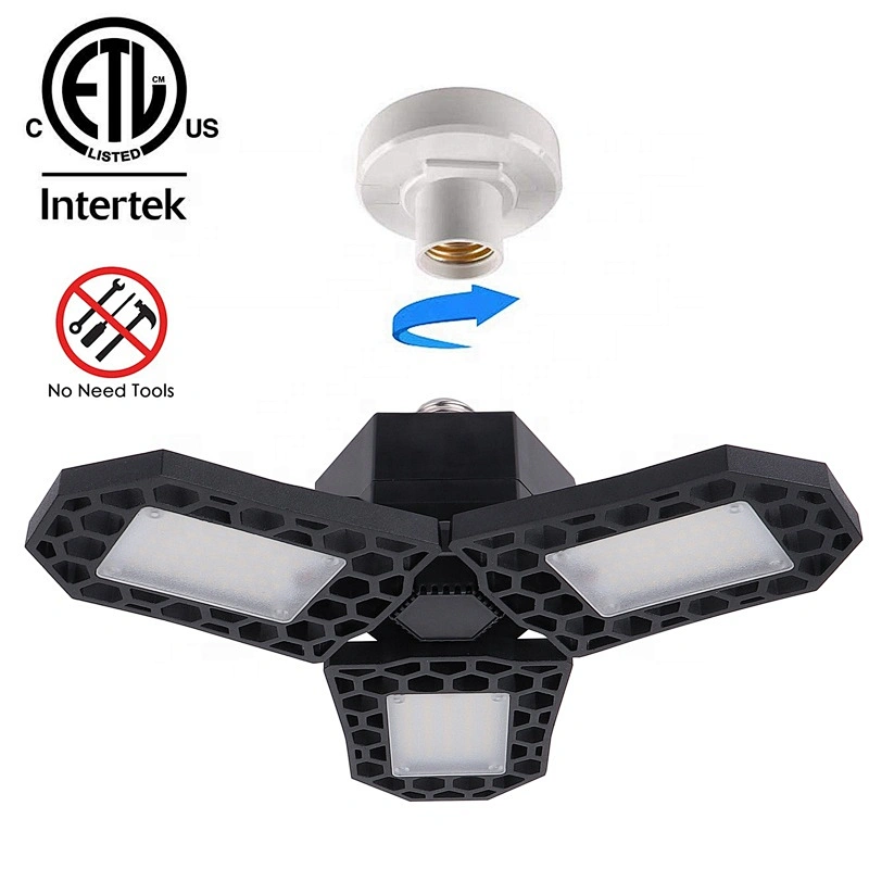 50W led deformable lamp,  led corn bulb radar home lighting, high intensity garage ceiling luminaires