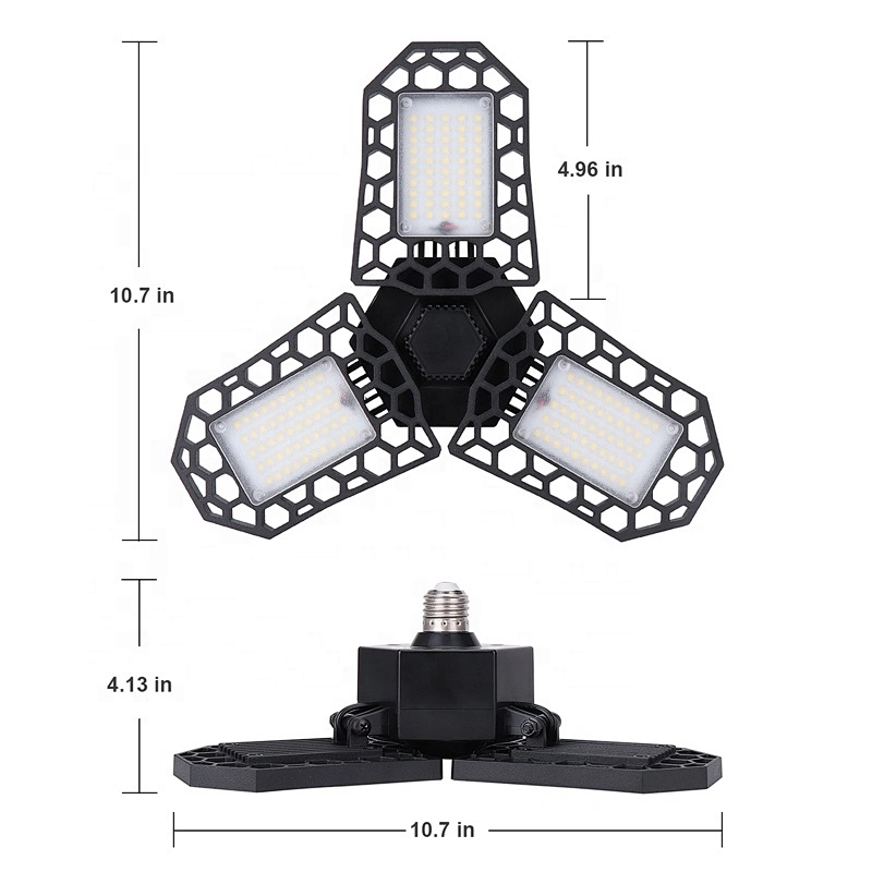 50W led deformable lamp,  led corn bulb radar home lighting, high intensity garage ceiling luminaires