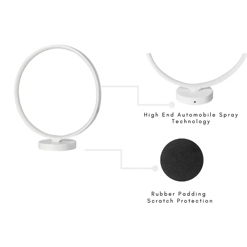 Home and Hotel  Modern Circle RGBW colorful  dimmable hotel lamp