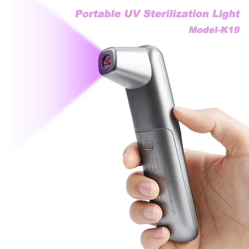 Mobile Germicidal Lamp Household Portable UV Disinfection Sterilization Lamp Led Light Hand Sterilizer UV Light