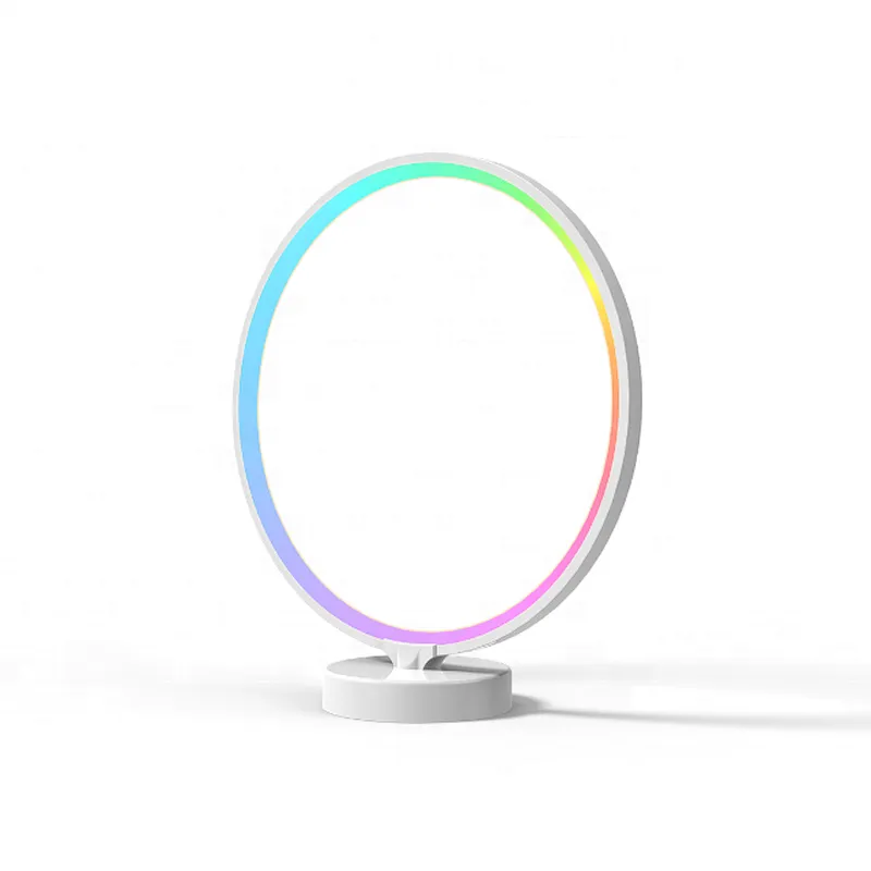 Modern design 4 lighting speed colorful table lamp