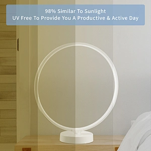 Factory 98% UV Free Light Therapy Lamp, White Light Therapy Energy Lamp and Adjustable LED Sad Light Therapy