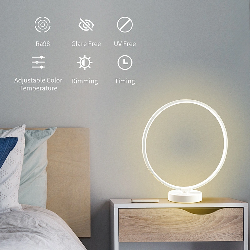 Factory 98% UV Free Light Therapy Lamp, White Light Therapy Energy Lamp and Adjustable LED Sad Light Therapy