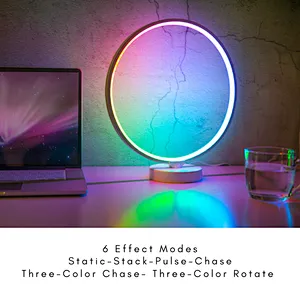 Home and Hotel  Modern Circle RGBW colorful  dimmable party light