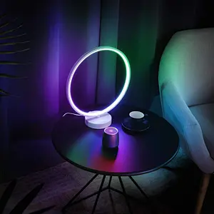 Modern design 4 lighting speed colorful table lamp