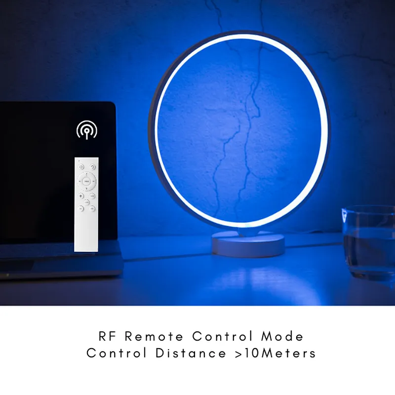 Home and Hotel  Modern Circle RGBW colorful  dimmable party light