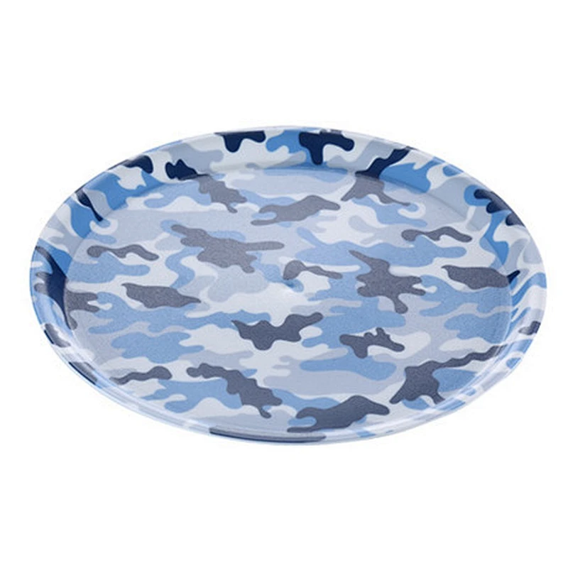 custom plastic tray promotion christmas holiday tray  printing flower plastic tray