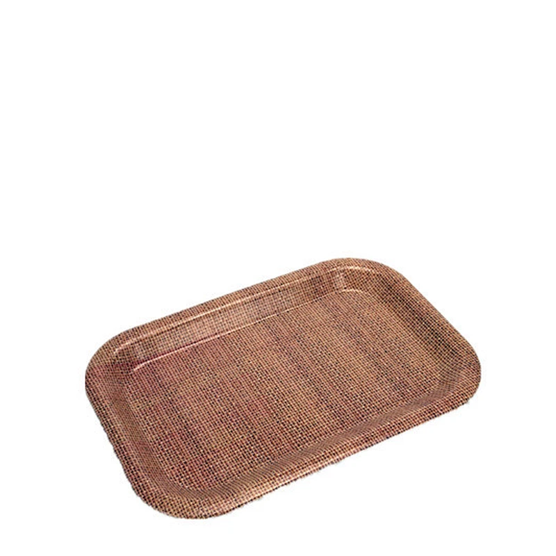 Wholesale Rectangle Shape and full print new design food serving trays