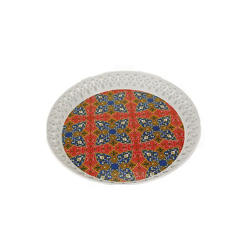 Full Printed  SGS certified high quality plastic serving trays with lids