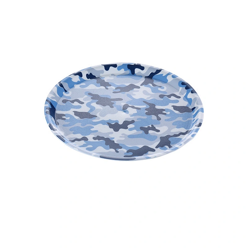 Wholesale round shape Custom Design Plastic Tray